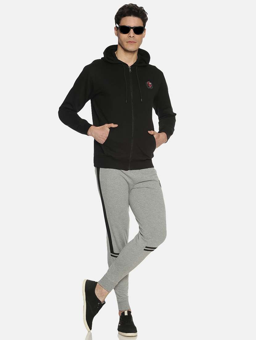 men solid long sleeve regular fit sweatshirt - 22220174 -  Standard Image - 3