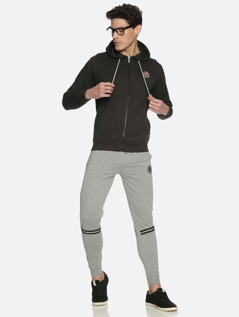 men solid long sleeve regular fit sweatshirt - 22220175 -  Standard Image - 3