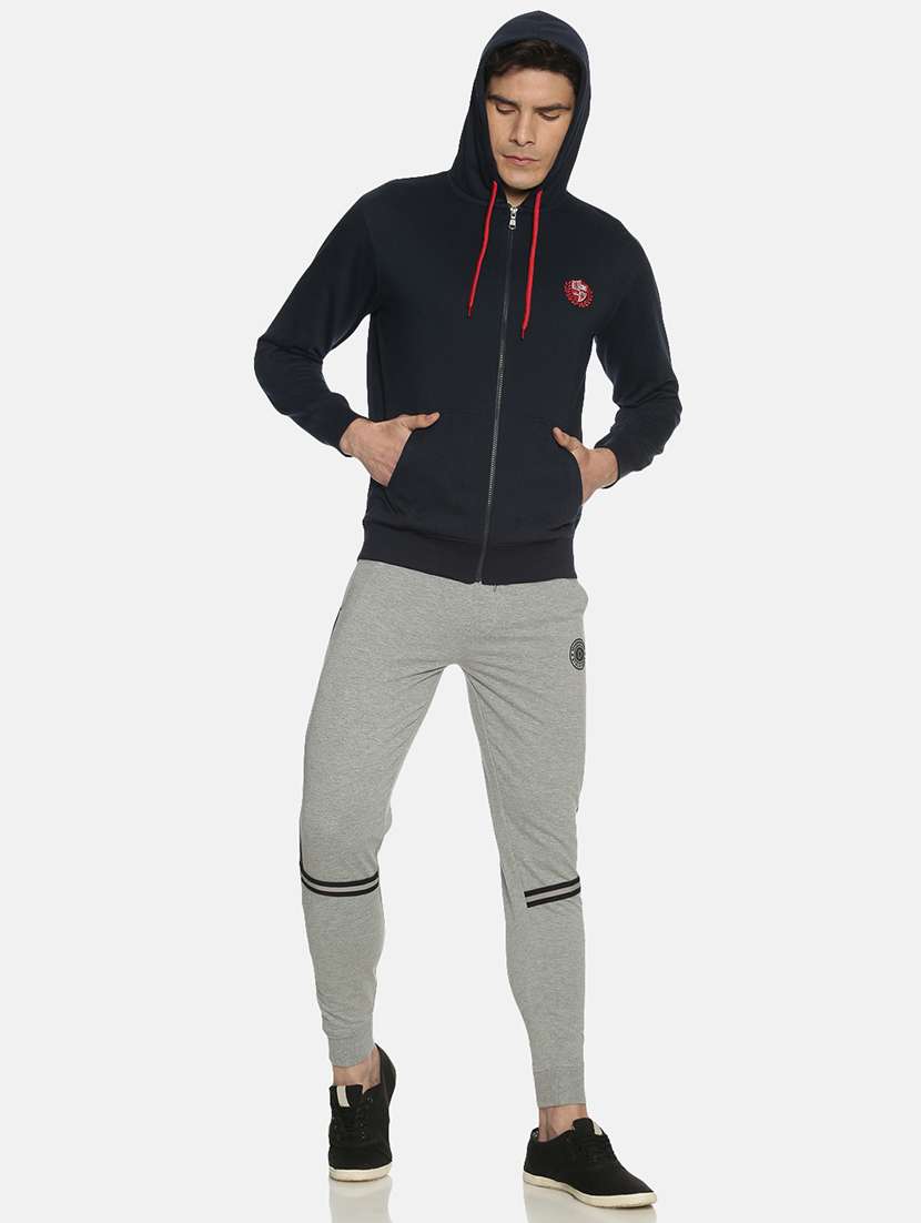 men solid long sleeve regular fit sweatshirt - 22220176 -  Standard Image - 3