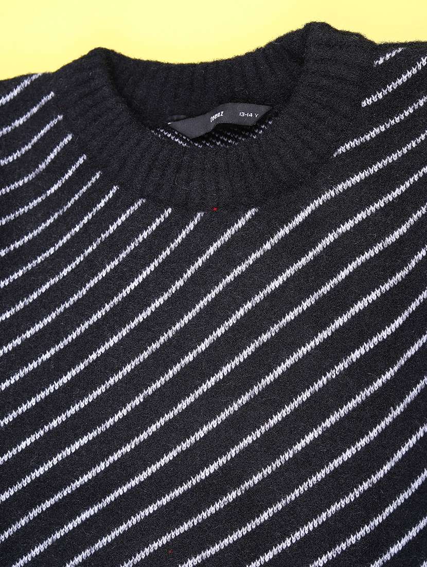 boys striped long sleeve sweater - 22220185 -  Standard Image - 3