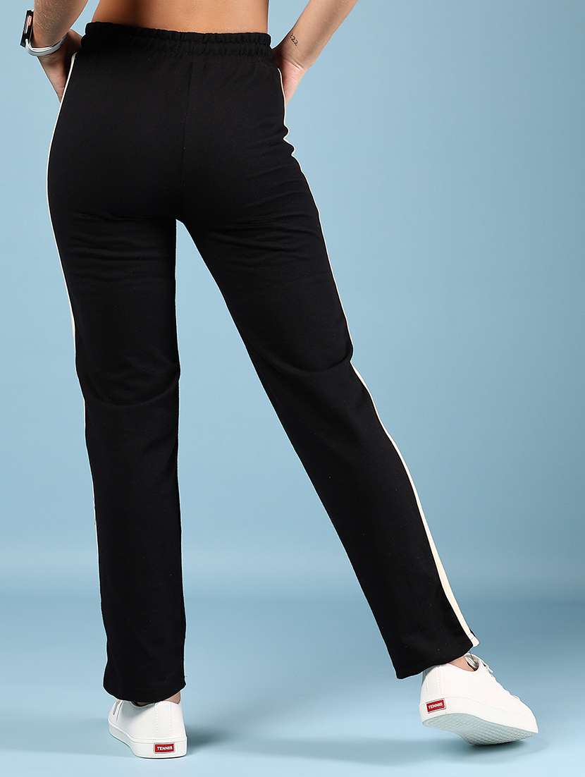 women tapered mid rise regular fit track pant - 22222804 -  Standard Image - 3