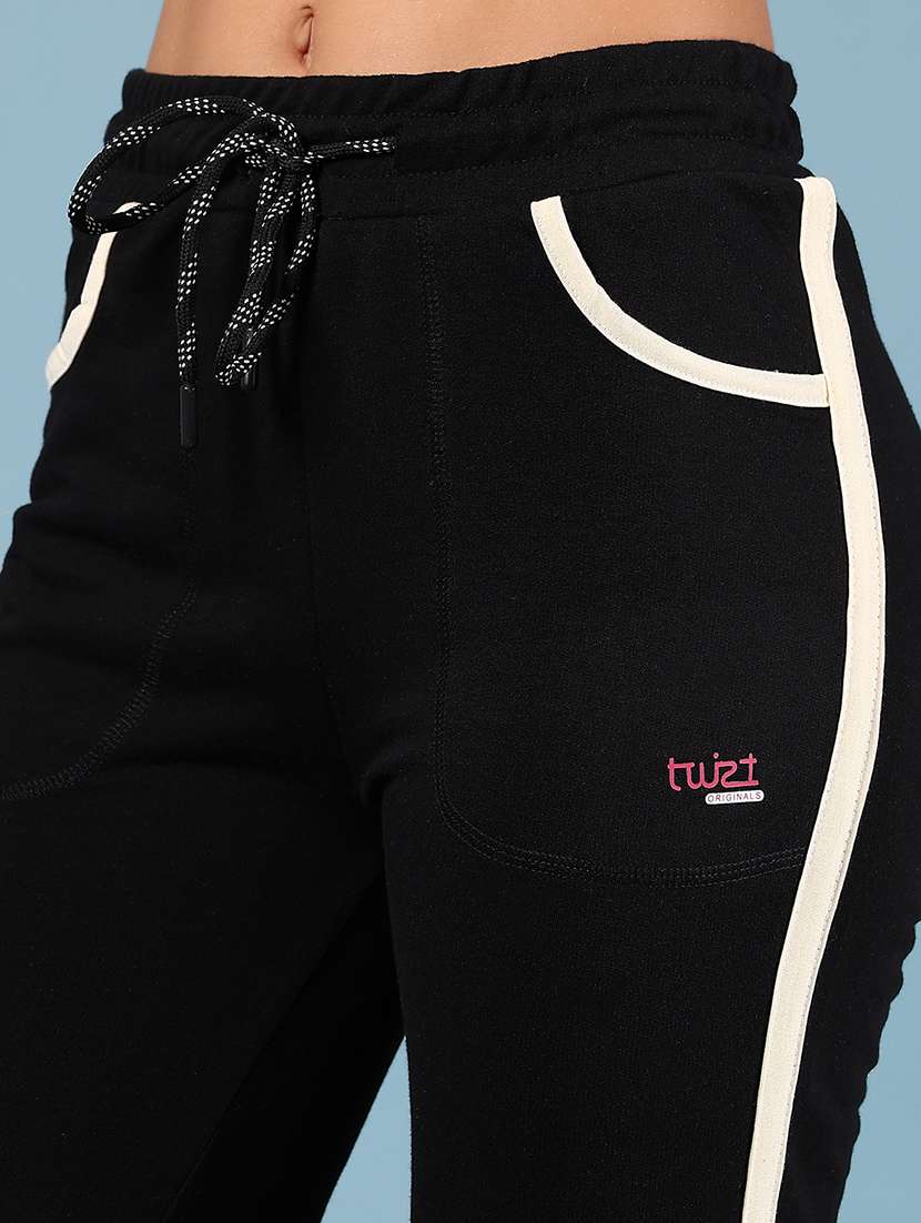 women tapered mid rise regular fit track pant - 22222804 -  Standard Image - 5