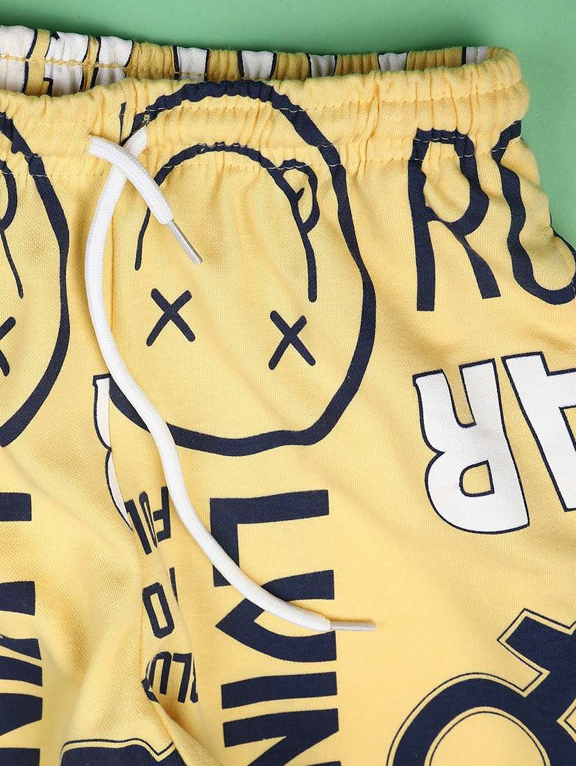 boy yellow cotton blend suit sets co-ords set - 22222965 -  Standard Image - 3