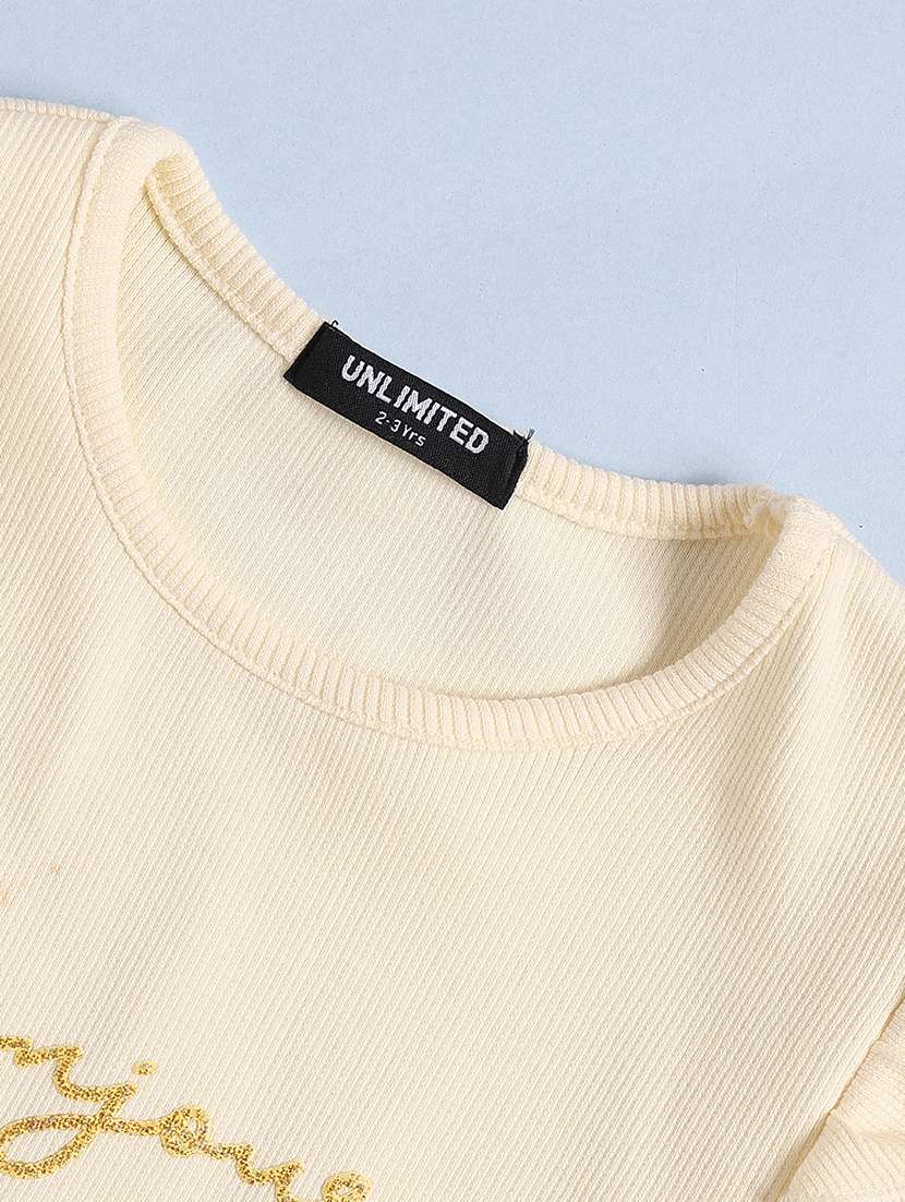 off white cotton fit & flare dress - 22223050 -  Standard Image - 3