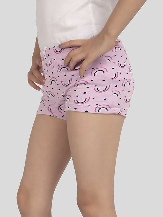 girls pack of 3 printed bloomer - 22223581 -  Standard Image - 3