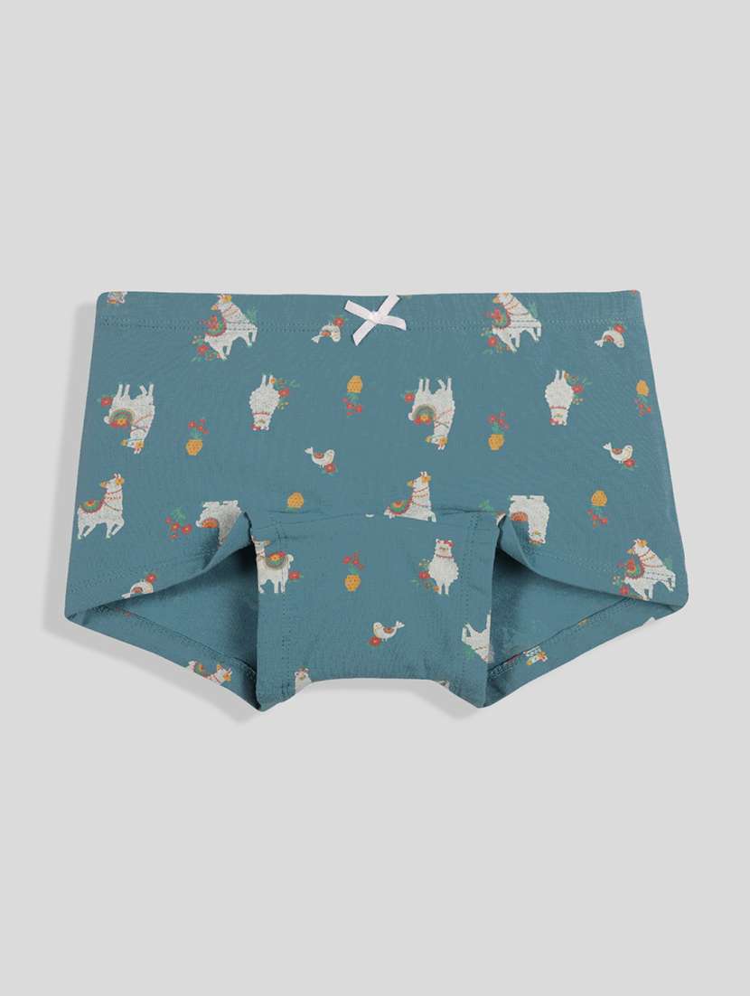 girls pack of 3 printed bloomer - 22223581 -  Standard Image - 3