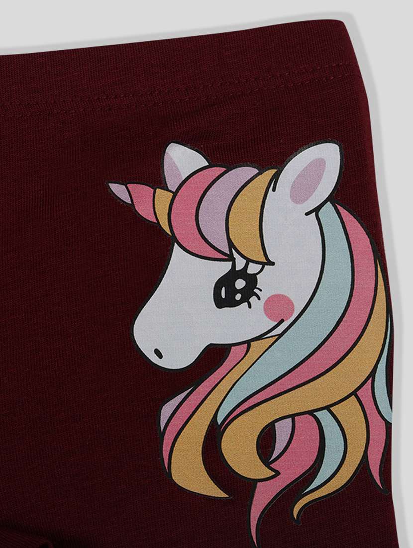 girls pack of 3 printed bloomer - 22223581 -  Standard Image - 5