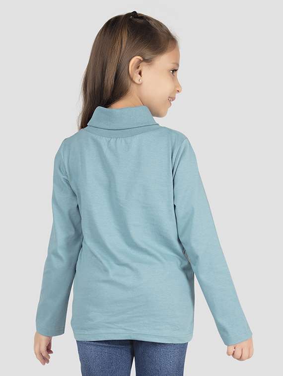 girls pack of 2 solid long sleeve tee - 22223582 -  Standard Image - 3