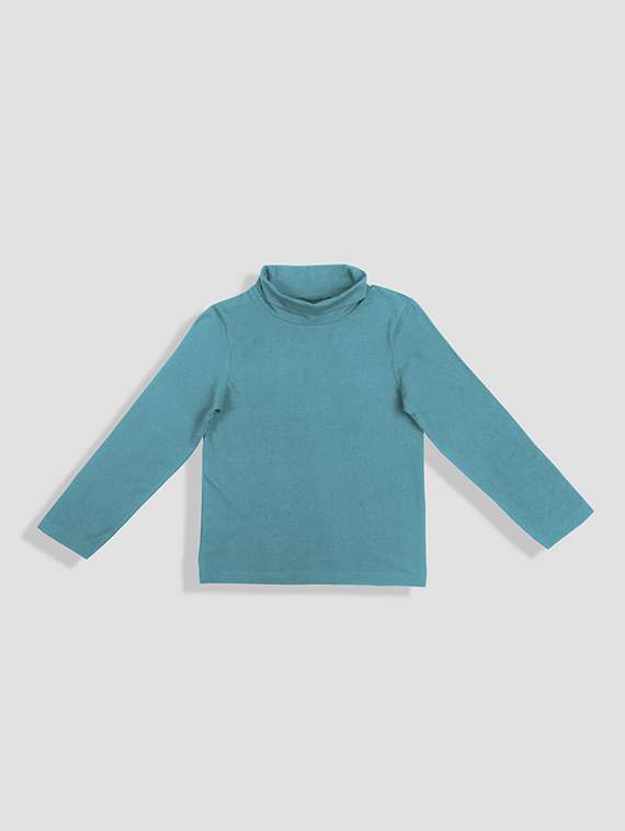 girls pack of 2 solid long sleeve tee - 22223582 -  Standard Image - 5