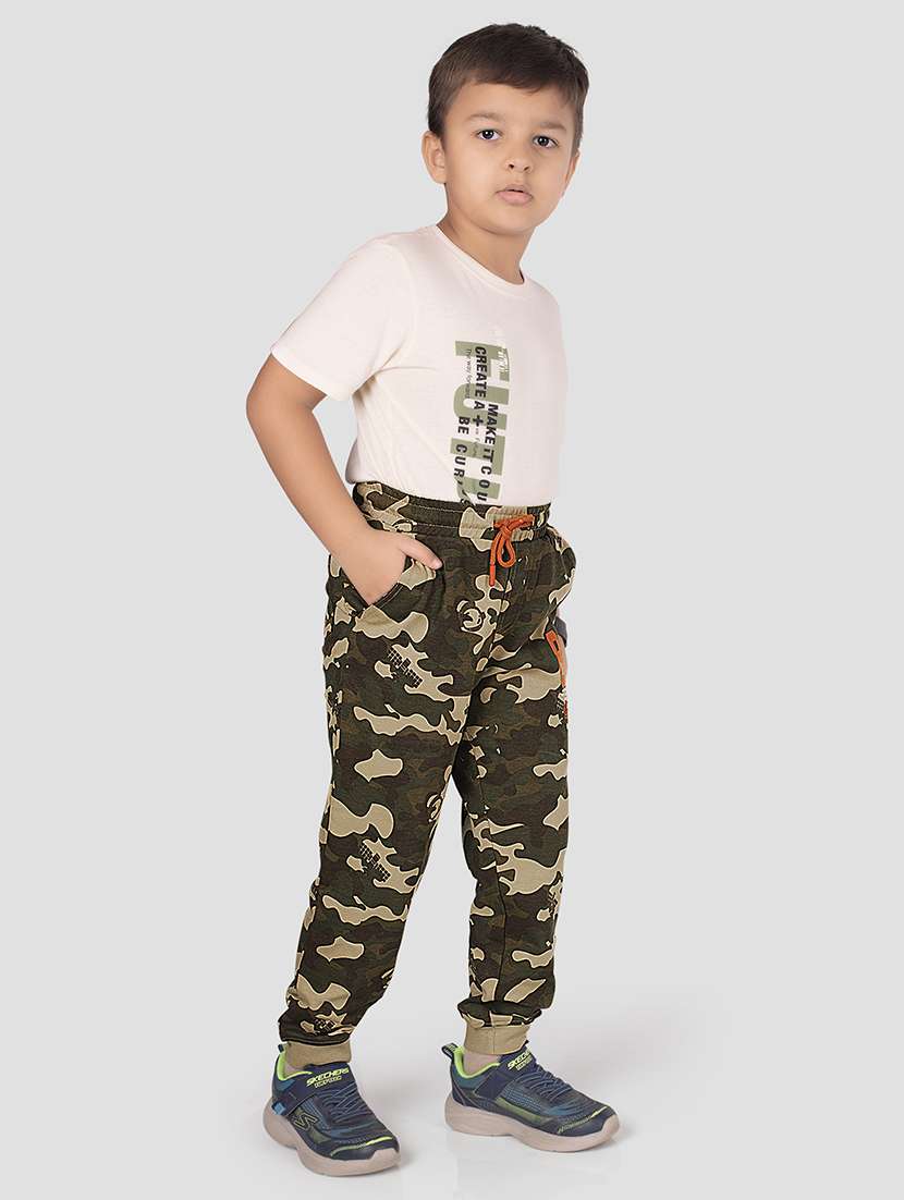 boys printed mid rise jogger - 22223585 -  Standard Image - 3
