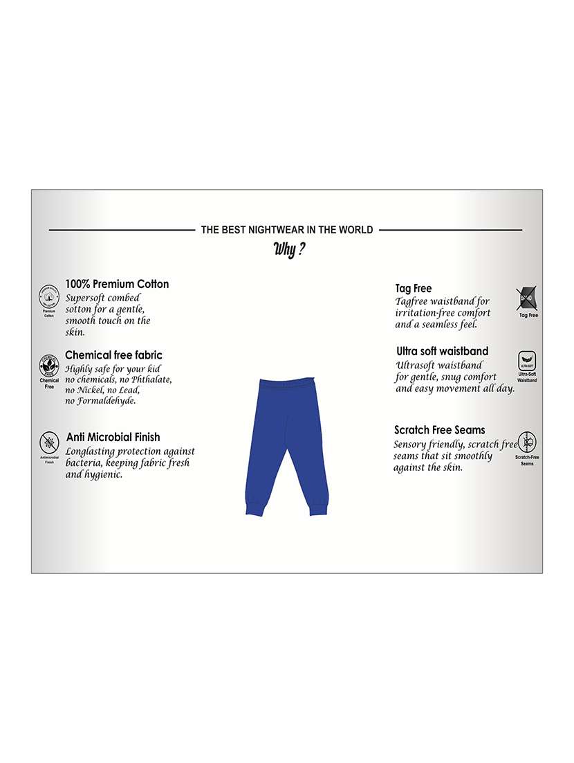 boys printed mid rise jogger - 22223585 -  Standard Image - 5