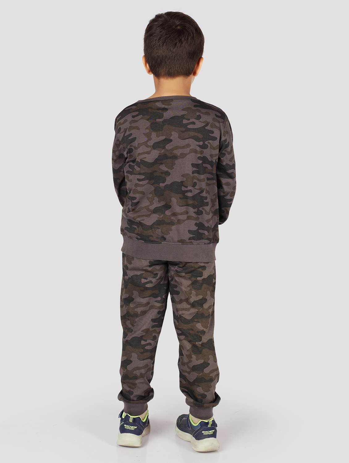 boys printed full length co-ord set - 22223587 -  Standard Image - 3