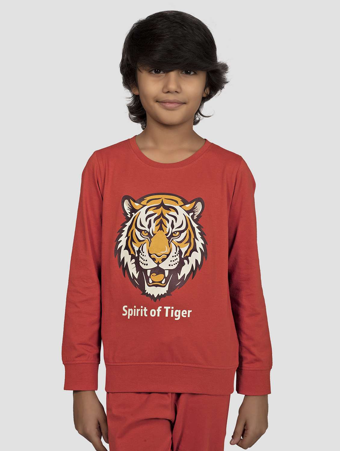 boys printed full length co-ord set