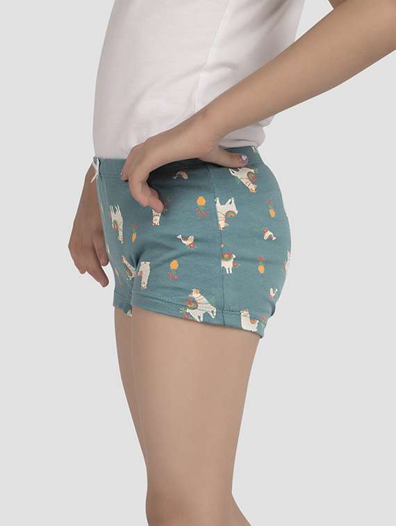 girls pack of 3 printed bloomer - 22223591 -  Standard Image - 3