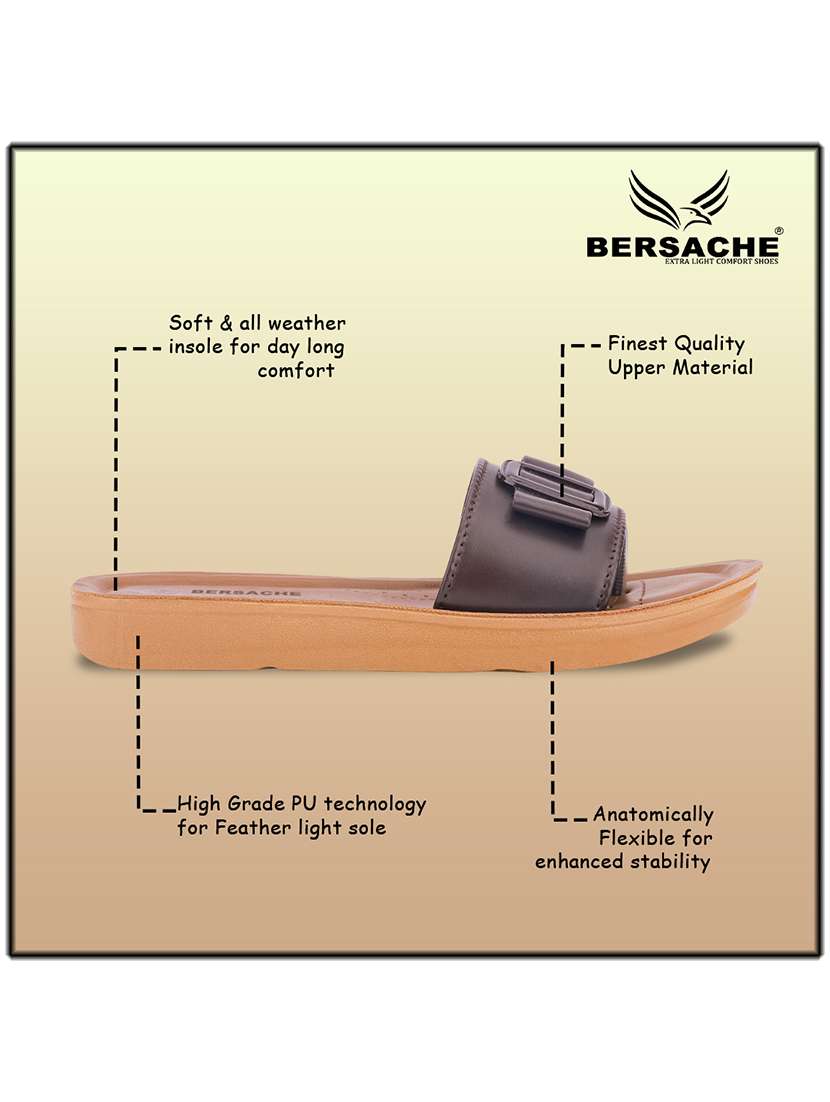 women solid slip on flat sandals - 22223594 -  Standard Image - 3