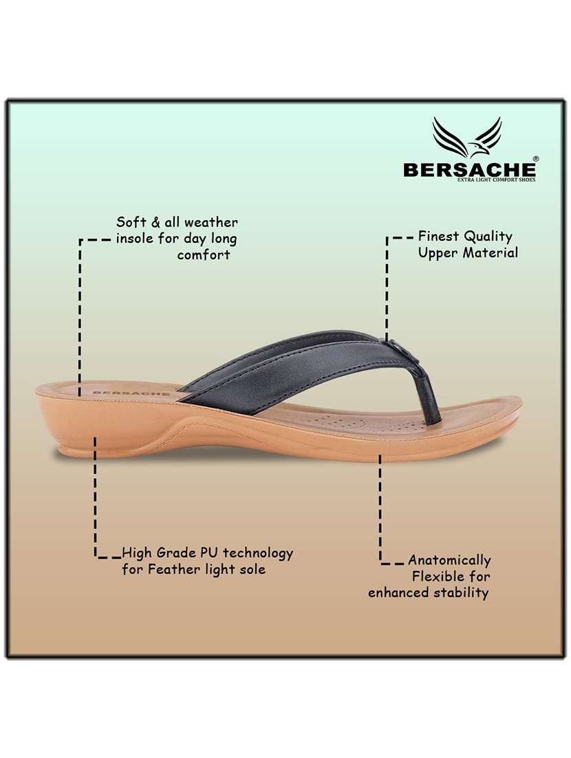 women solid slip on flat sandals - 22223596 -  Standard Image - 3