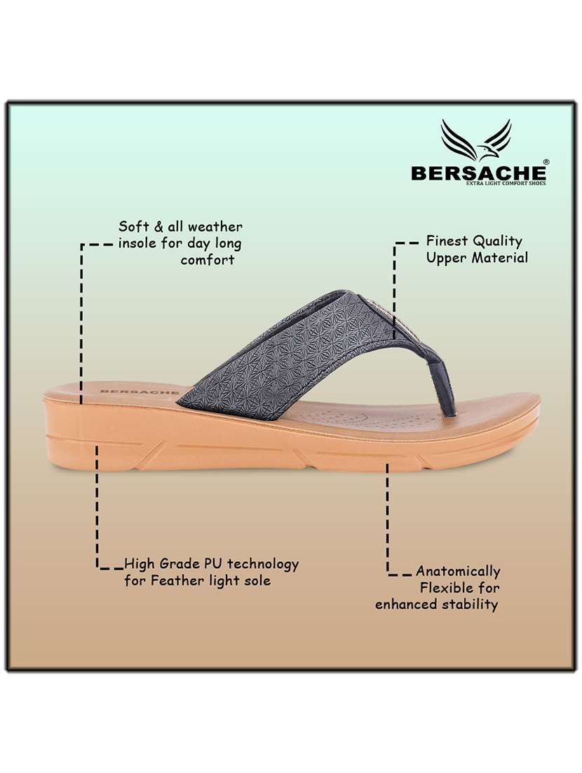 women solid slip on flat sandals - 22223597 -  Standard Image - 3