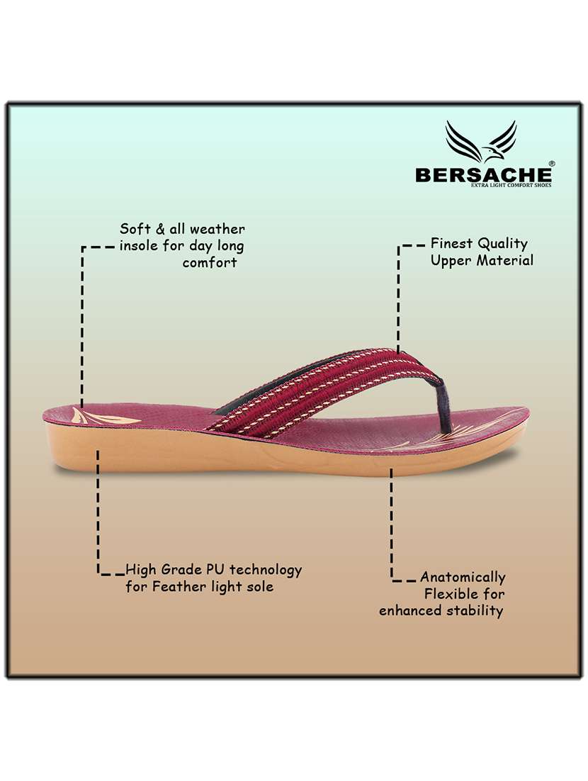 women solid slip on flat sandals - 22223598 -  Standard Image - 3