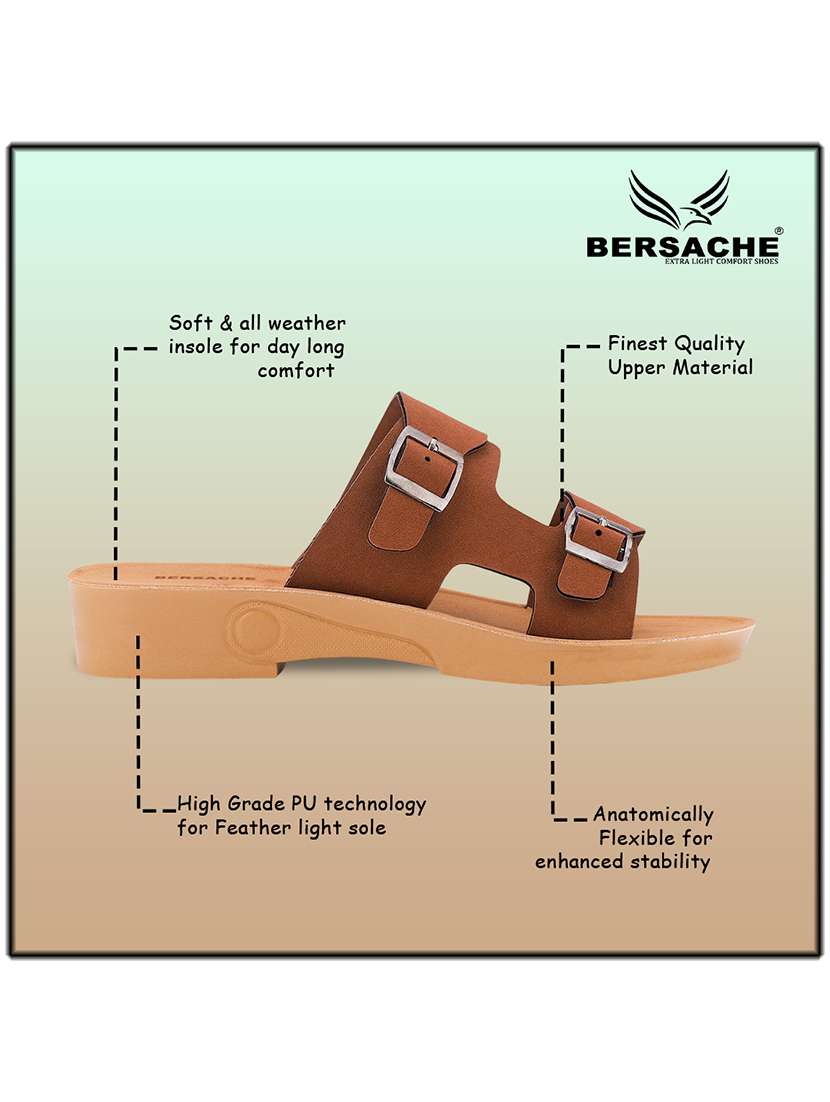 women solid slip on flat sandals - 22223601 -  Standard Image - 3