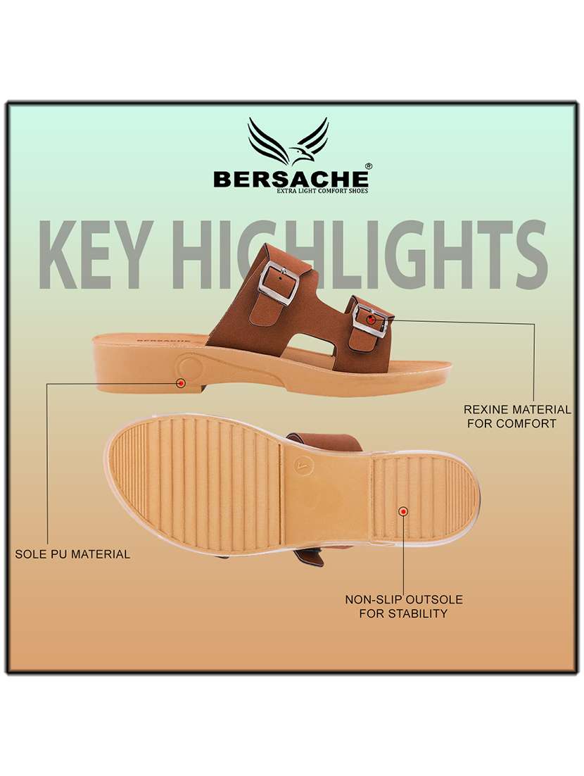 women solid slip on flat sandals - 22223601 -  Standard Image - 5