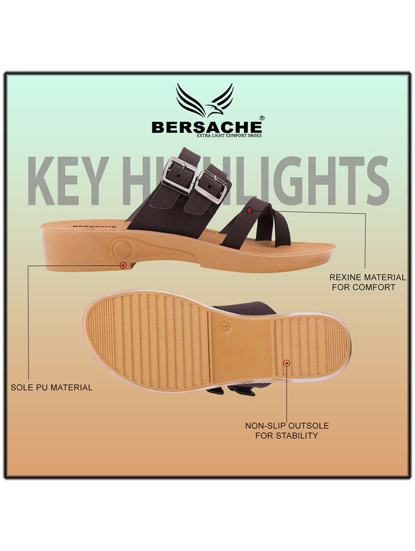 women solid slip on flat sandals - 22223606 -  Standard Image - 5