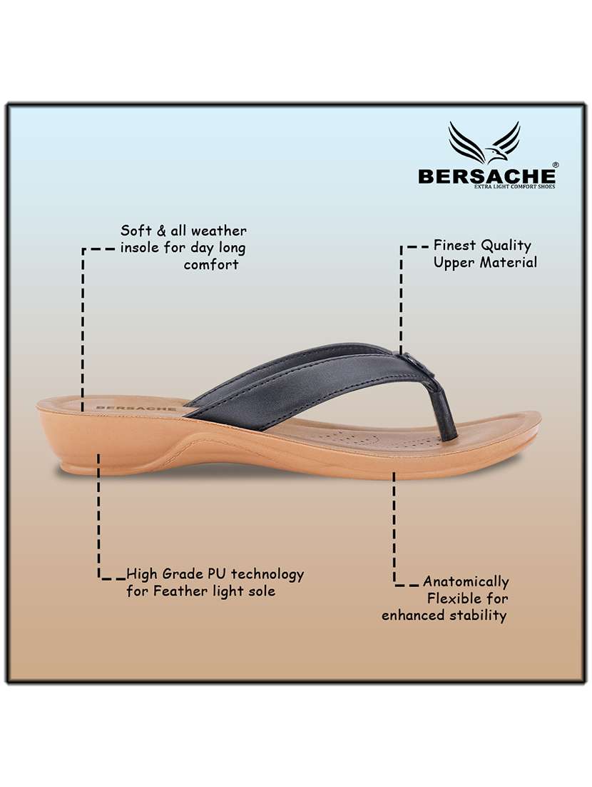 women solid slip on flip flop - 22223612 -  Standard Image - 3