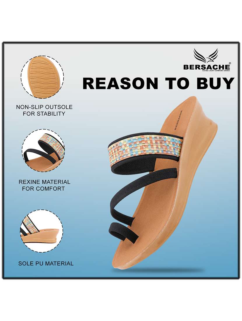 women solid slip on flip flop - 22223619 -  Standard Image - 5