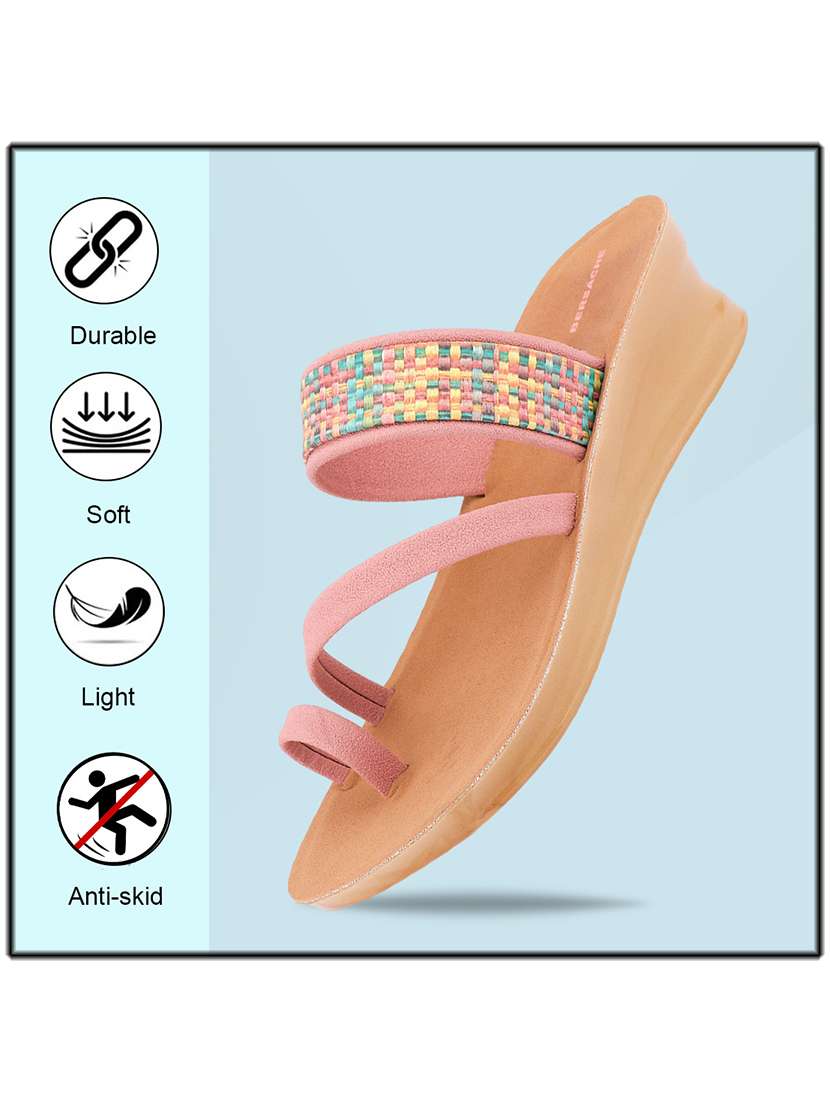 women solid slip on flip flop - 22223620 -  Standard Image - 5