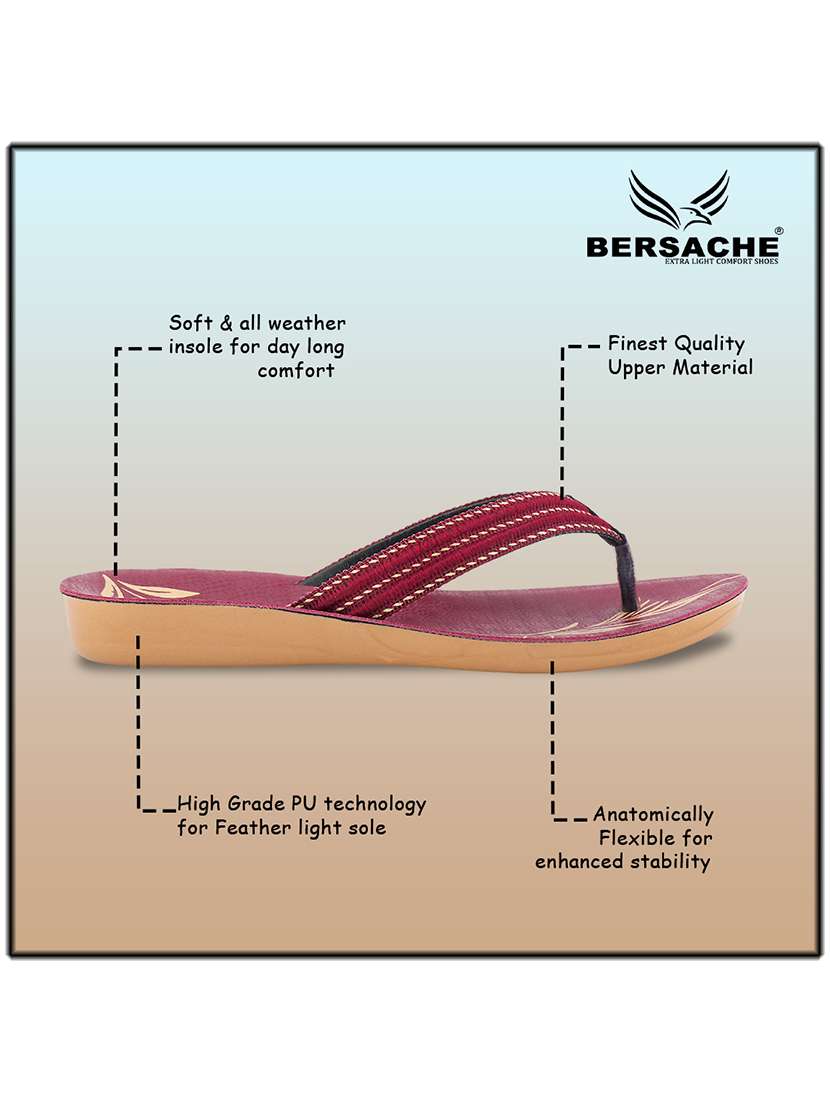 women solid slip on flip flop - 22223622 -  Standard Image - 3