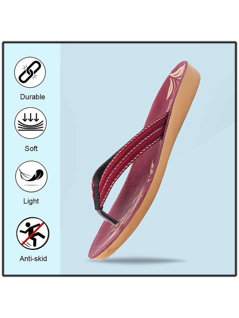 women solid slip on flip flop - 22223622 -  Standard Image - 5