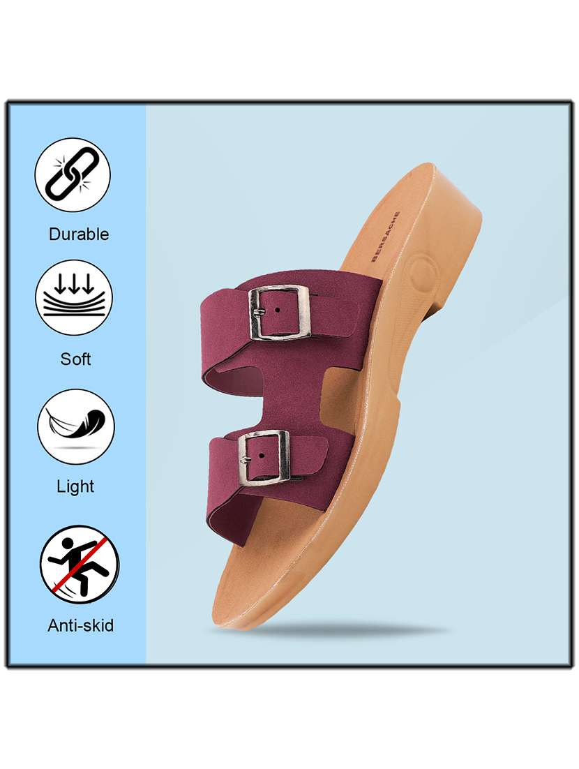 women solid slip on flip flop - 22223623 -  Standard Image - 5