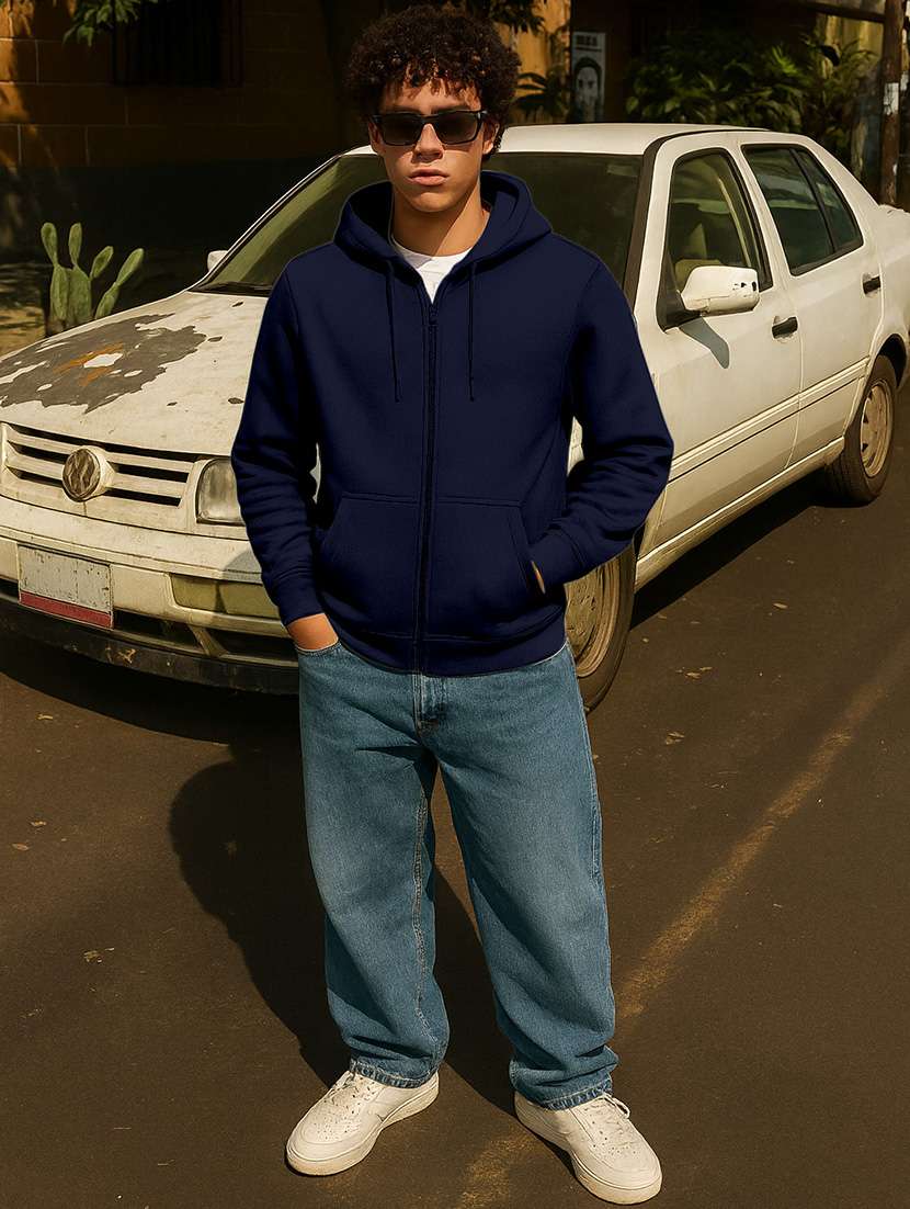 men solid long sleeve regular fit sweatshirt - 22223652 -  Standard Image - 3