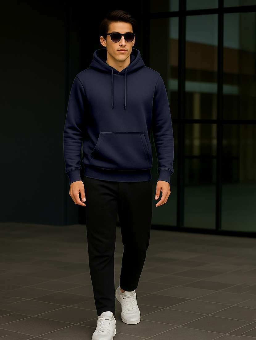 men solid long sleeve regular fit sweatshirt - 22223717 -  Standard Image - 3