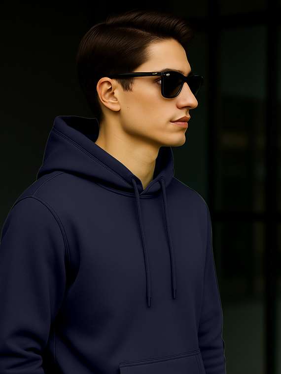 men solid long sleeve regular fit sweatshirt - 22223717 -  Standard Image - 5