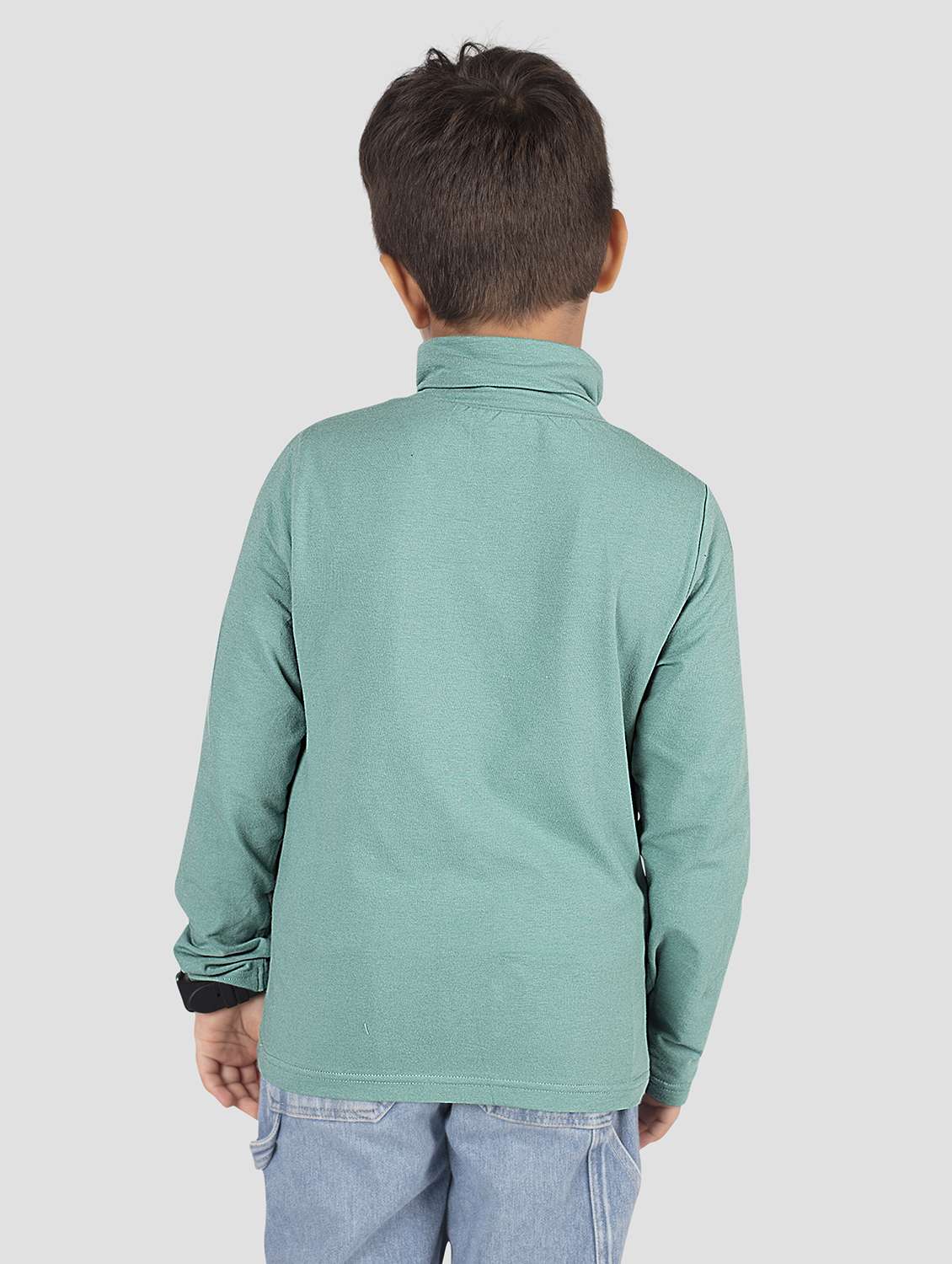 boys pack of 2 solid long sleeve t-shirt - 22223723 -  Standard Image - 3