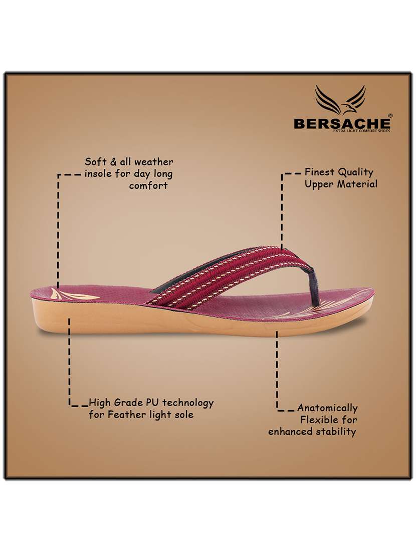 women solid slip on flip flop - 22223730 -  Standard Image - 3