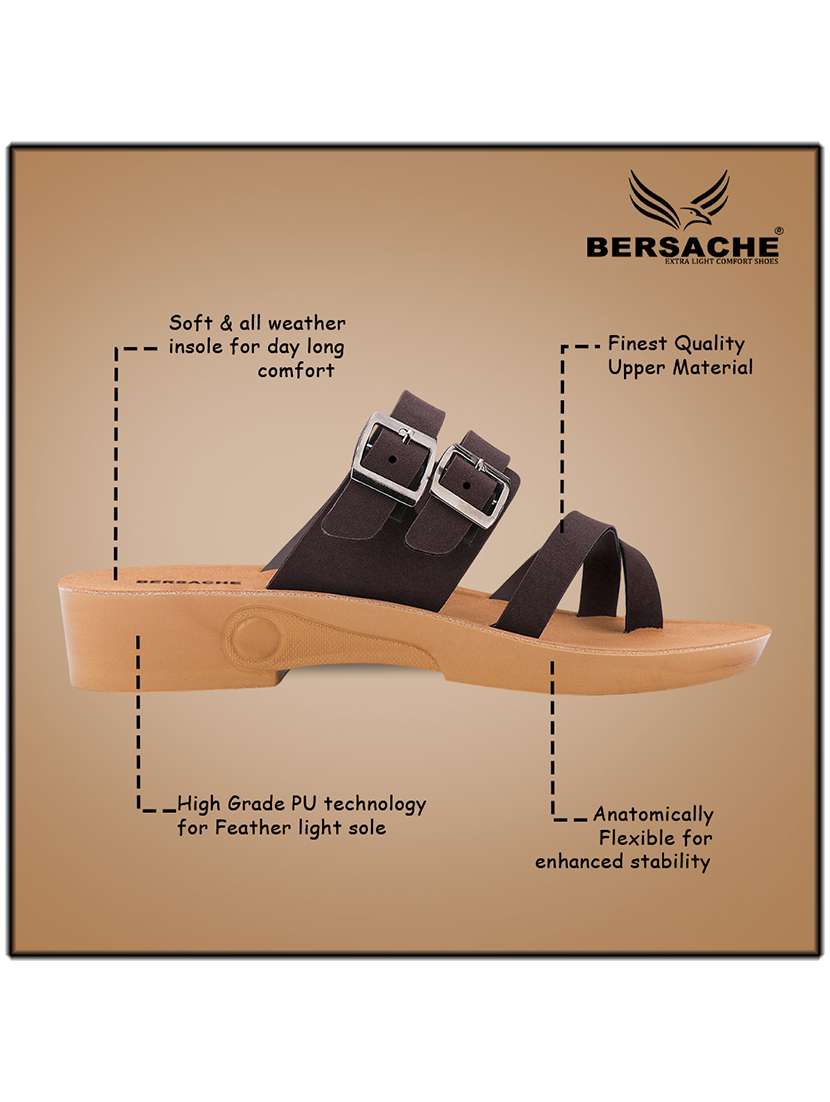 women solid slip on slides - 22223738 -  Standard Image - 3