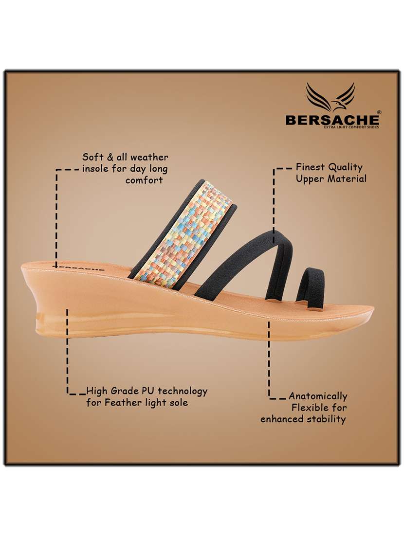 women solid slip on slides - 22223739 -  Standard Image - 3