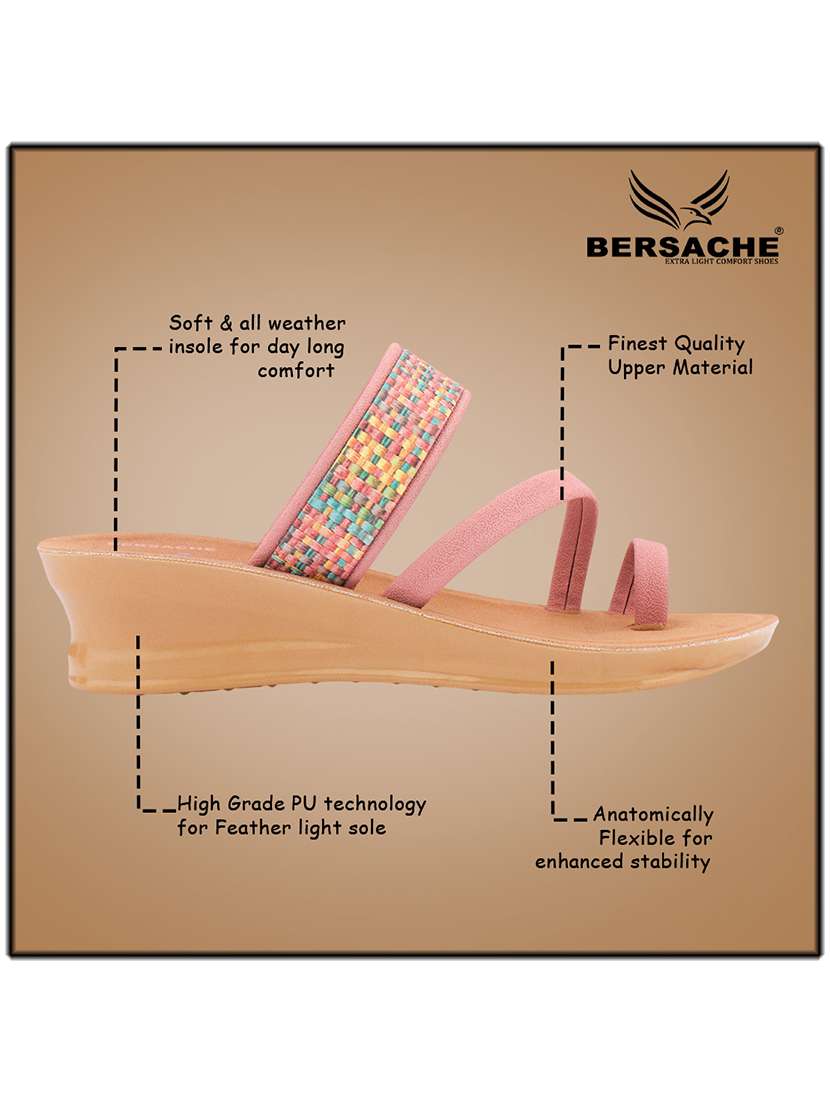 women solid slip on slides - 22223740 -  Standard Image - 3