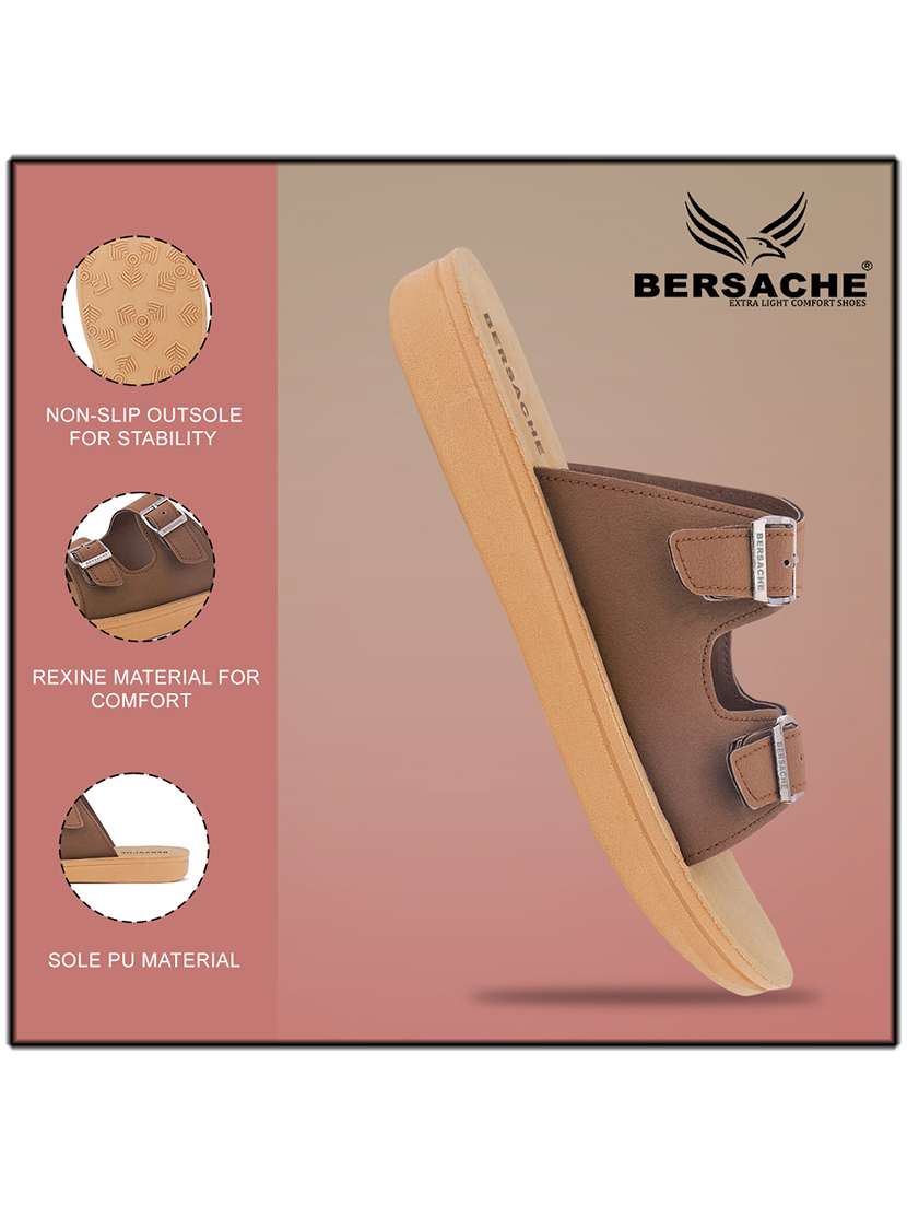 women solid slip on slides - 22223778 -  Standard Image - 5