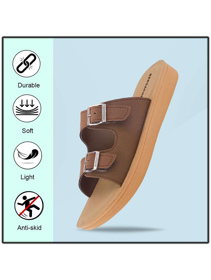 women solid slip on flat sandal - 22223796 -  Standard Image - 5