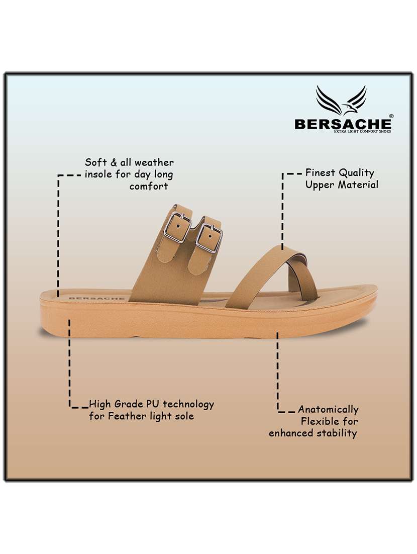 women solid slip on flat sandal - 22223797 -  Standard Image - 3