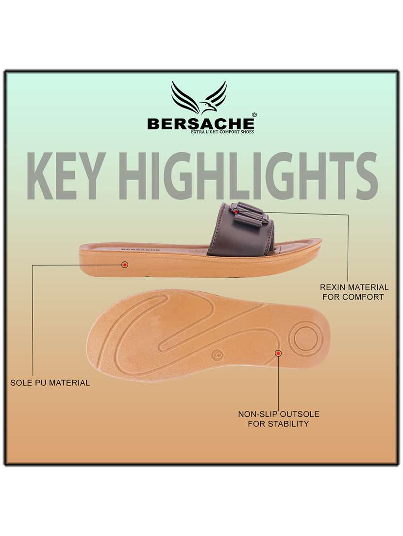 women solid slip on flat sandal - 22223798 -  Standard Image - 5