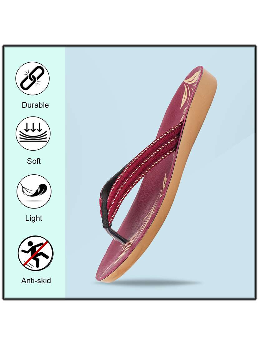 women solid slip on flip flop - 22223802 -  Standard Image - 5