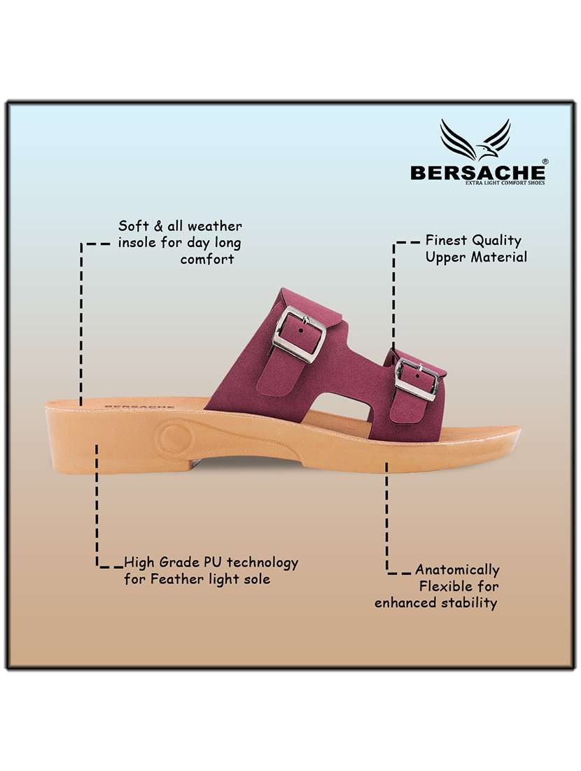 women solid slip on flat sandal - 22223804 -  Standard Image - 3