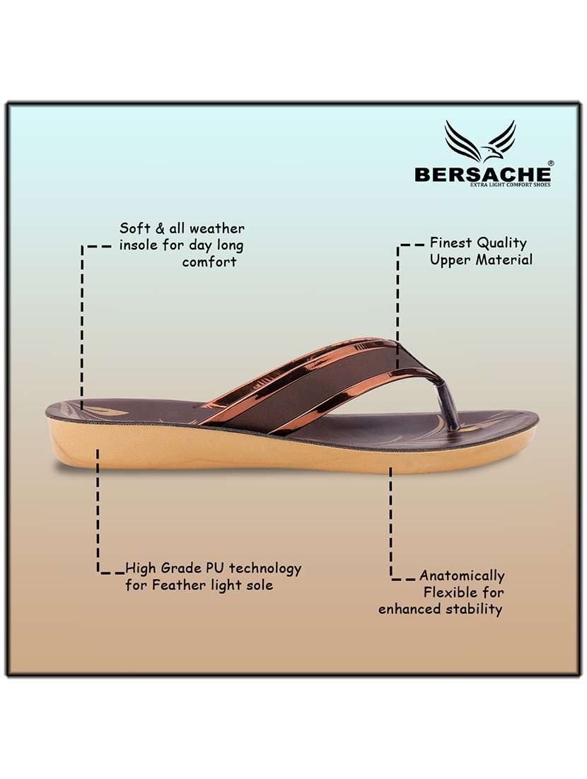 women solid slip on flip flop - 22223806 -  Standard Image - 3