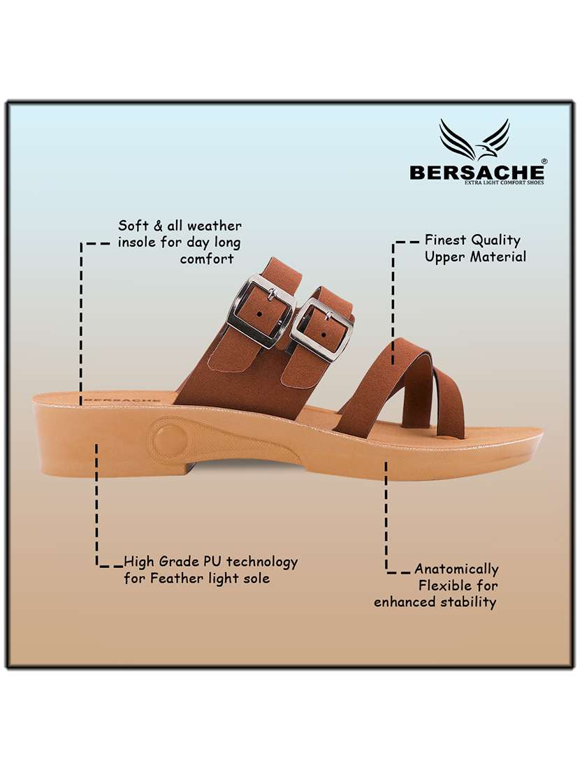 women solid slip on flat sandal - 22223809 -  Standard Image - 3