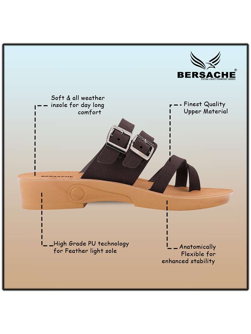 women solid slip on flat sandal - 22223810 -  Standard Image - 3