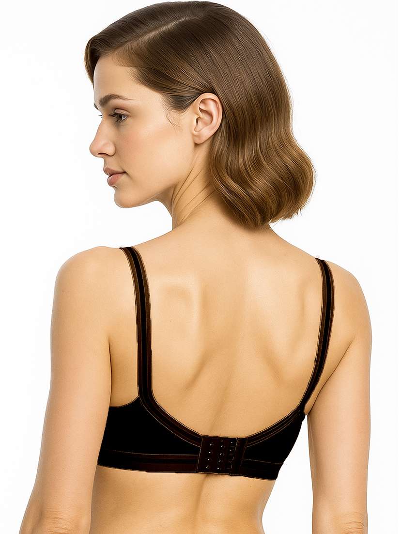 women solid non padded regular bra - 22223813 -  Standard Image - 3