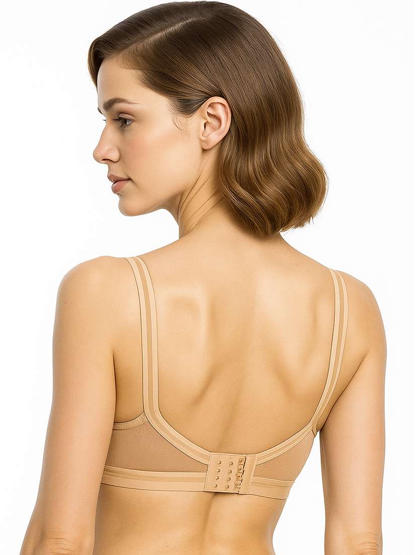 women solid non padded regular bra - 22223814 -  Standard Image - 3